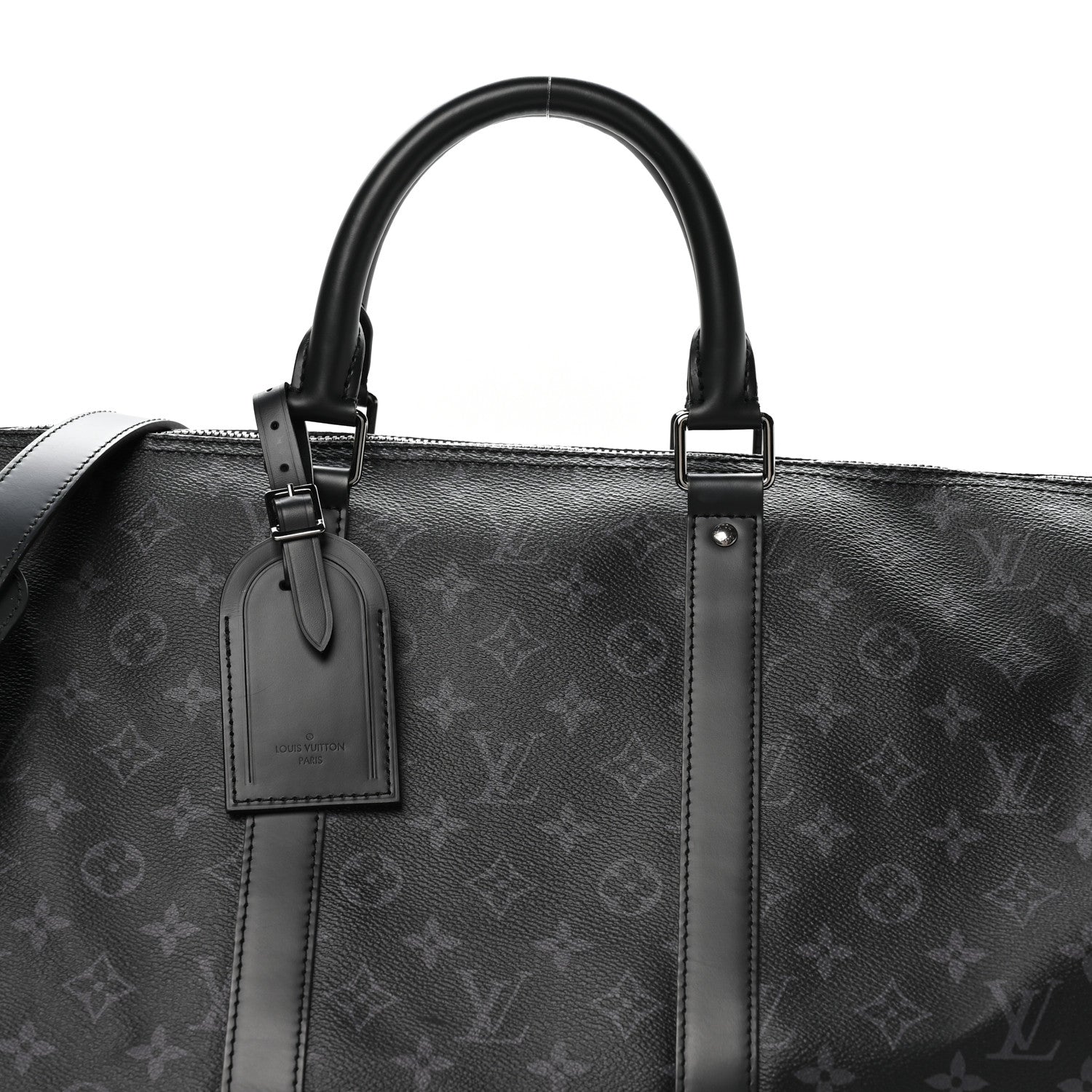 Louis Vuitton Monogram Eclipse Keepall Bandouliere 55 7 of 9