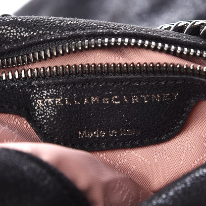 Stella McCartney Shaggy Deer Falabella Fold Over Tote Black 6 of 7