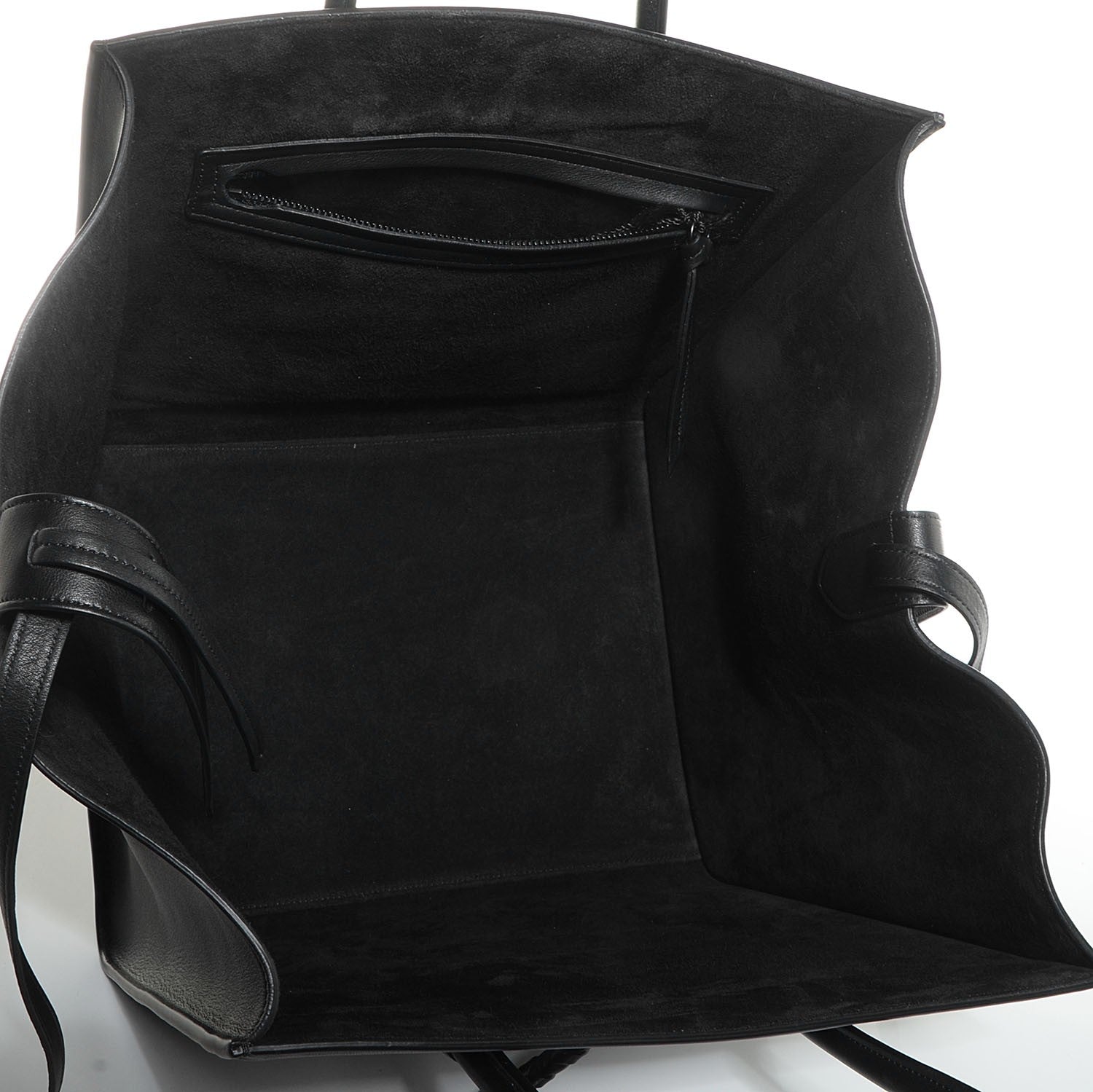 Celine Smooth Calfskin Medium Phantom Luggage Black 5 of 7