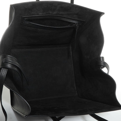 Celine Smooth Calfskin Medium Phantom Luggage Black 5 of 7