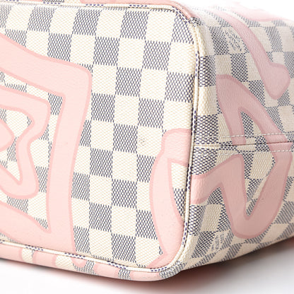 Louis Vuitton Damier Azur Tahitienne Neverfull MM 13 of 13