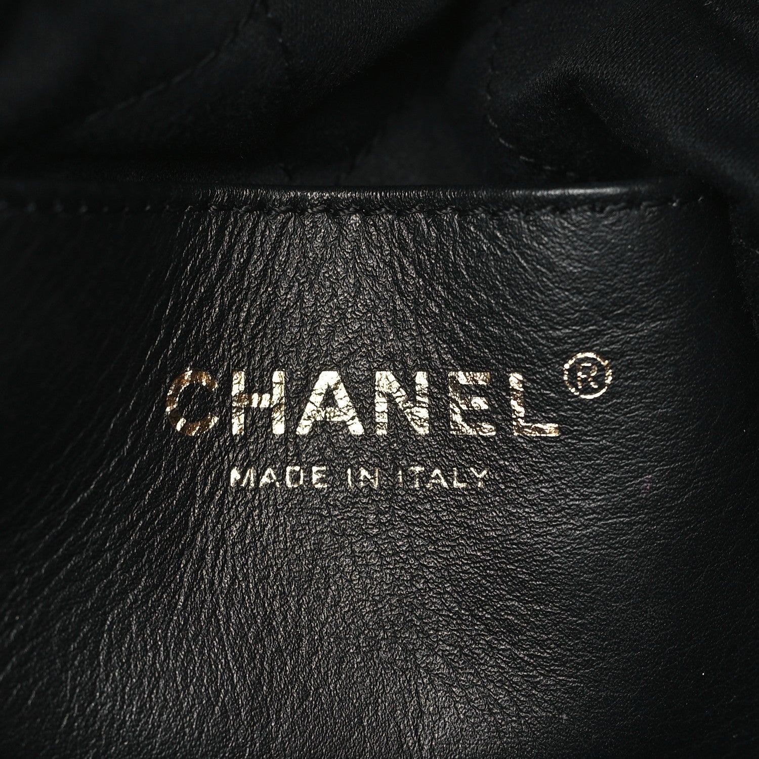 Chanel Shiny Crumpled Calfskin Quilted Pearl Mini Chanel 22 Black 6 of 11