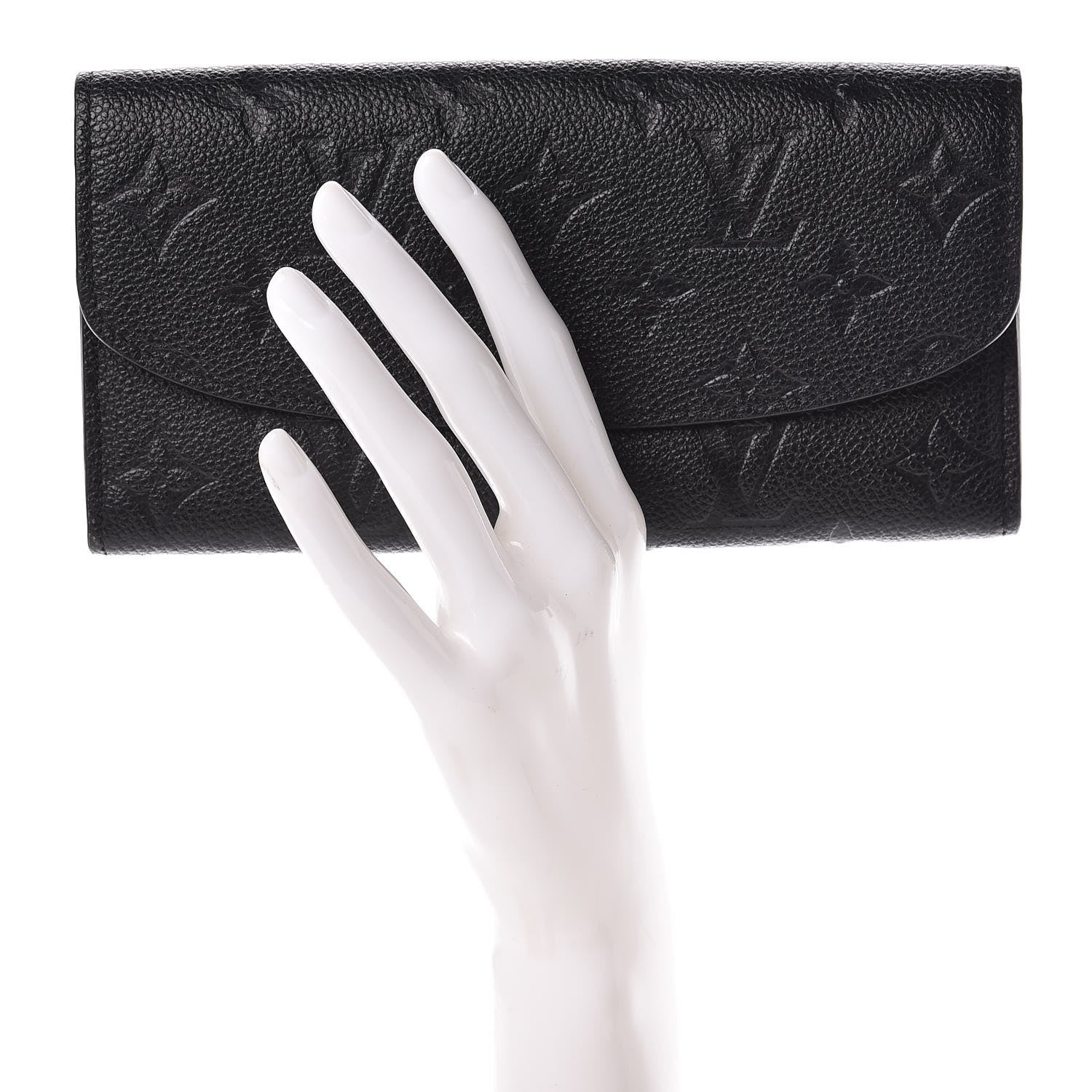 Louis Vuitton Empreinte Emilie Wallet Black Dune 2 of 6