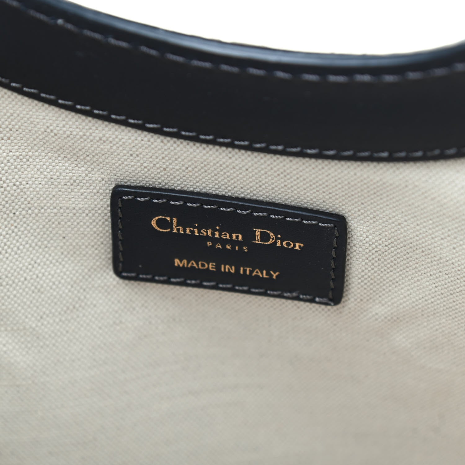Christian Dior Oblique Fold Over Clutch Blue 6 of 6