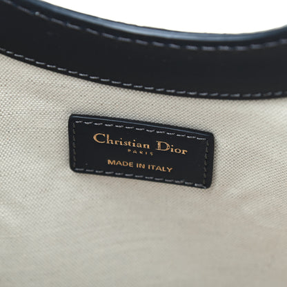 Christian Dior Oblique Fold Over Clutch Blue 6 of 6
