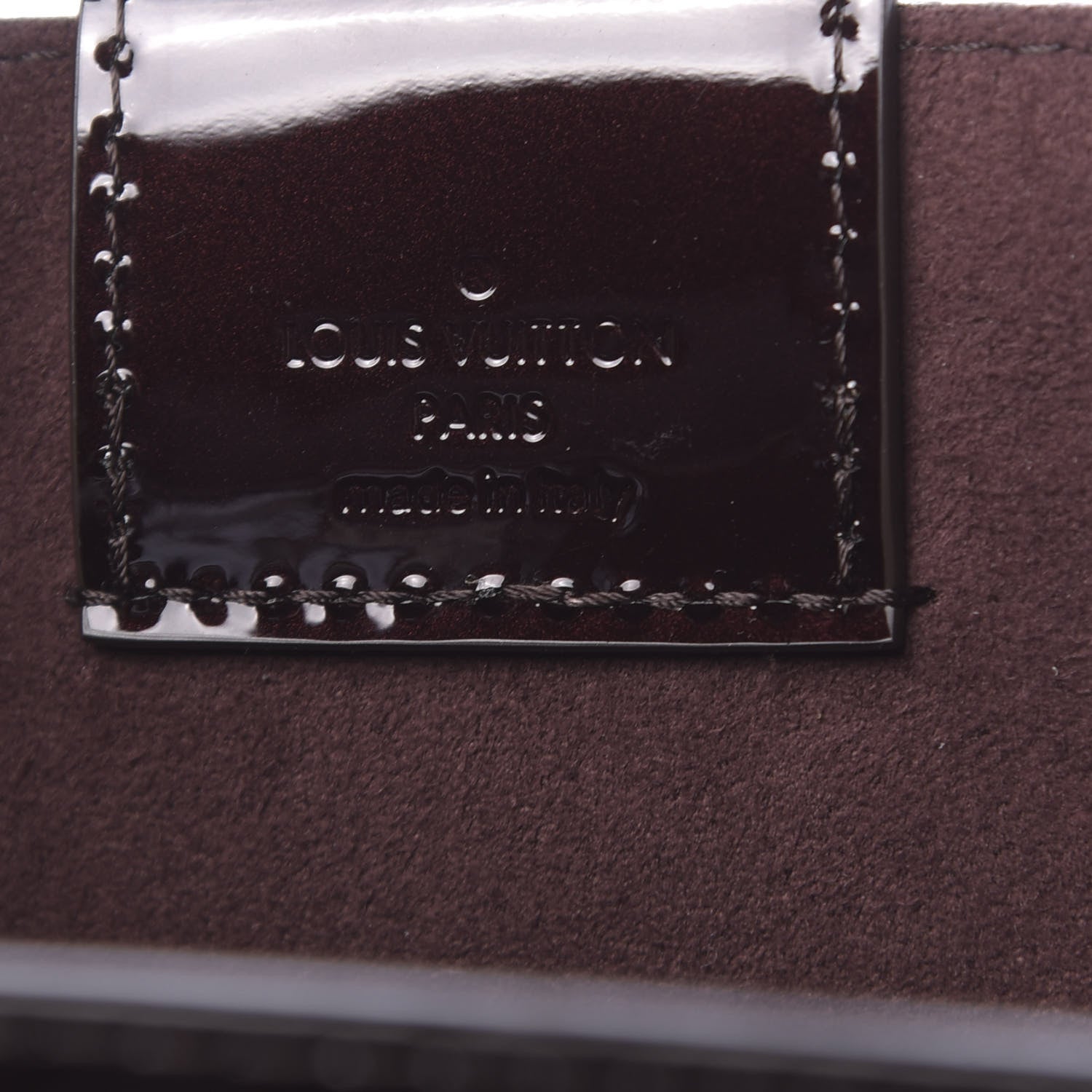 Louis Vuitton Vernis Long Beach MM Amarante 6 of 9