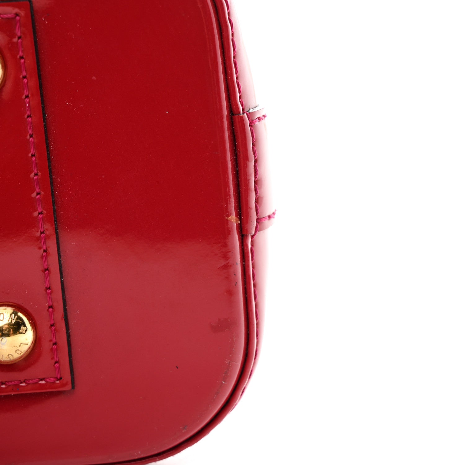 Louis Vuitton Vernis Alma BB Rose Indien 11 of 12