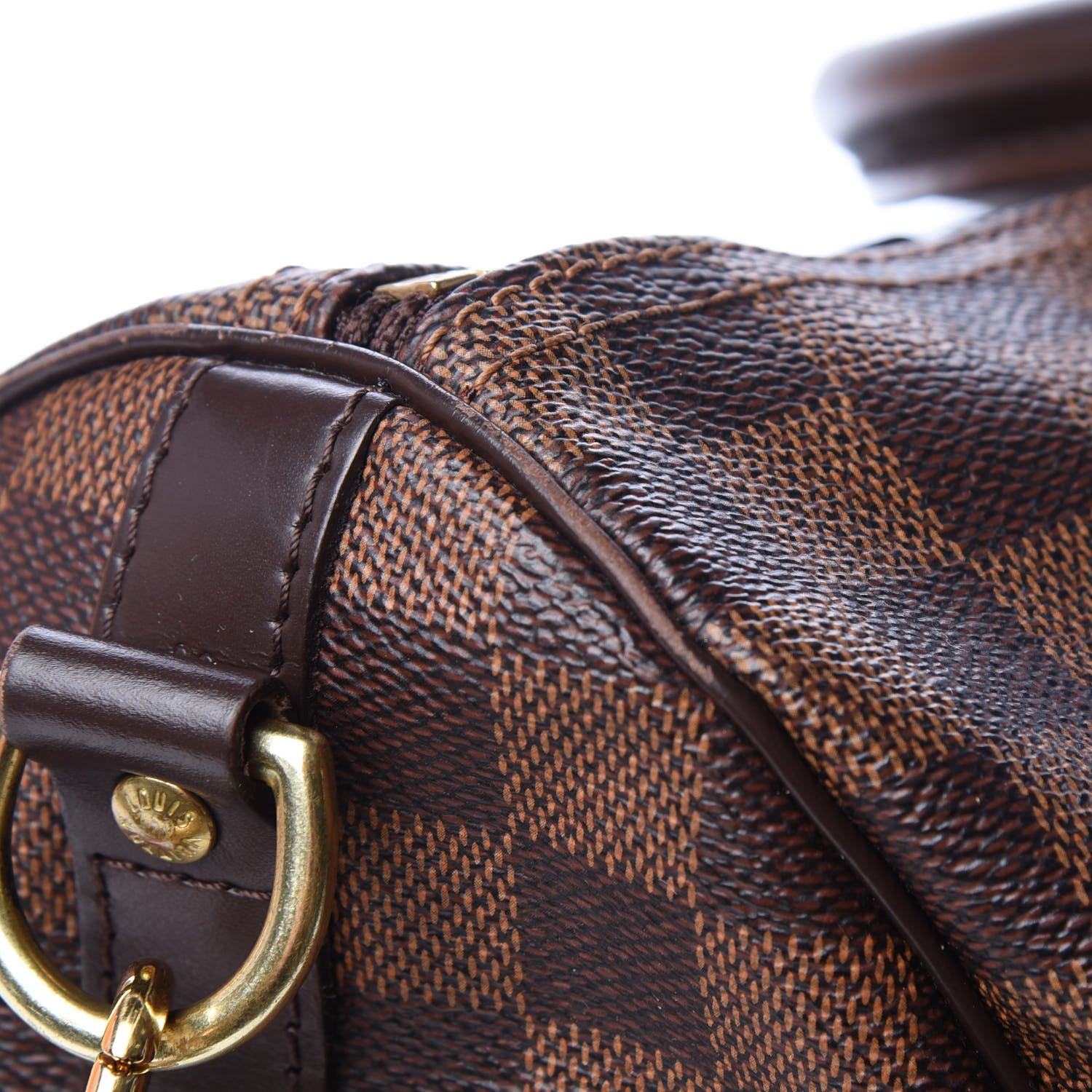 Louis Vuitton Damier Ebene Speedy Bandouliere 30 10 of 14