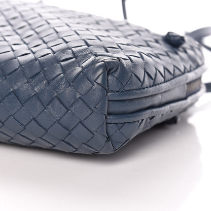 Bottega Veneta Nappa Intrecciato Pillow Crossbody Messenger Blue 10 of 10