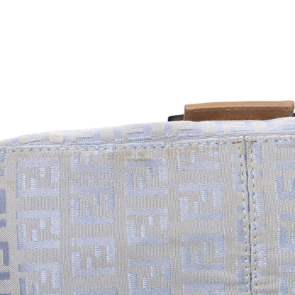 Fendi Zucchino Mini Mama Baguette Blue 8 of 11