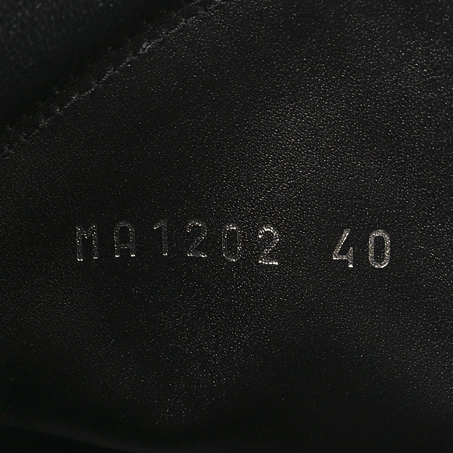 Calfskin Patent Monogram Ruby Flat Ranger Boots 40 Black