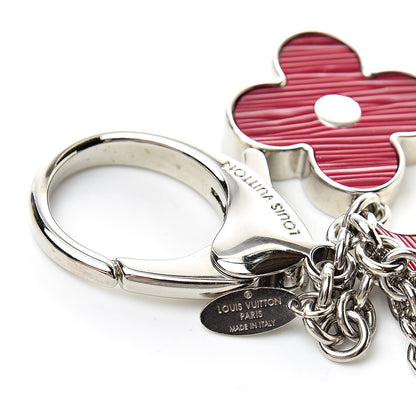 Louis Vuitton Fleur d'Epi Bag Charm Fuchsia 3 of 4
