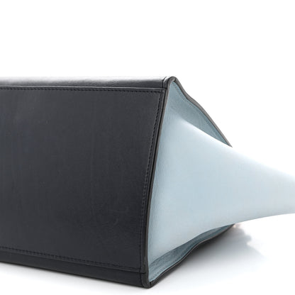 Celine Smooth Calfskin Small Tri-Color Trapeze Pale Blue 11 of 16