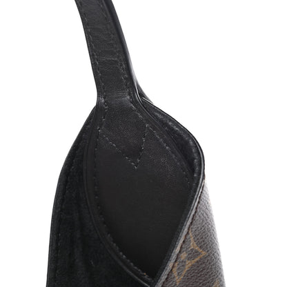 Louis Vuitton Monogram Flower Hobo Black 13 of 14