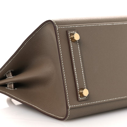 Hermes Epsom Birkin Sellier 25 Etoupe 9 of 14