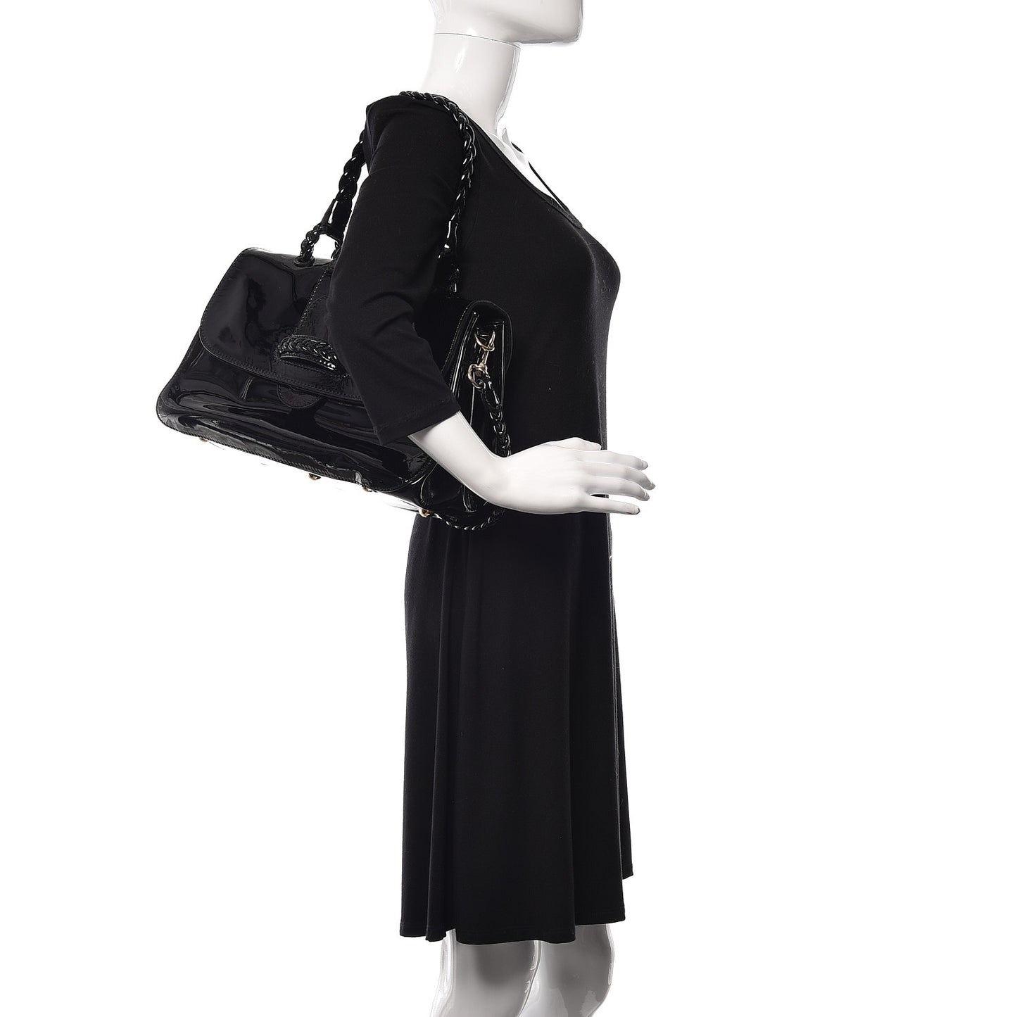 Patent Histoire Flap Black