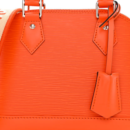 Louis Vuitton Epi Jacquard Alma BB Orange 8 of 11