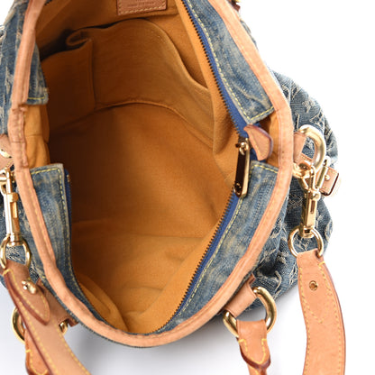 Louis Vuitton Denim Neo Cabby MM Blue 4 of 16