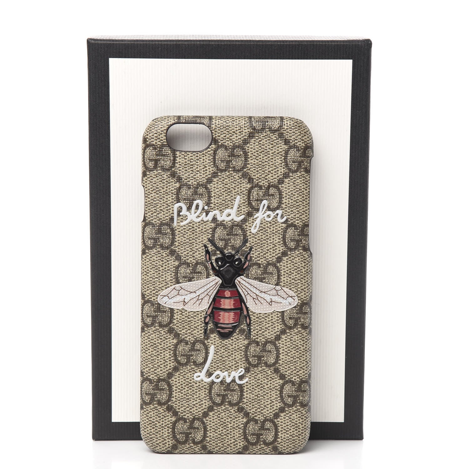 Gucci GG Supreme Monogram Bee iPhone 6 Case 4 of 4
