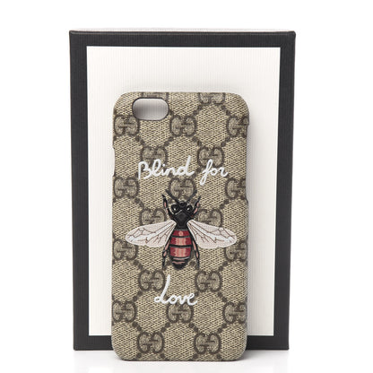 Gucci GG Supreme Monogram Bee iPhone 6 Case 4 of 4