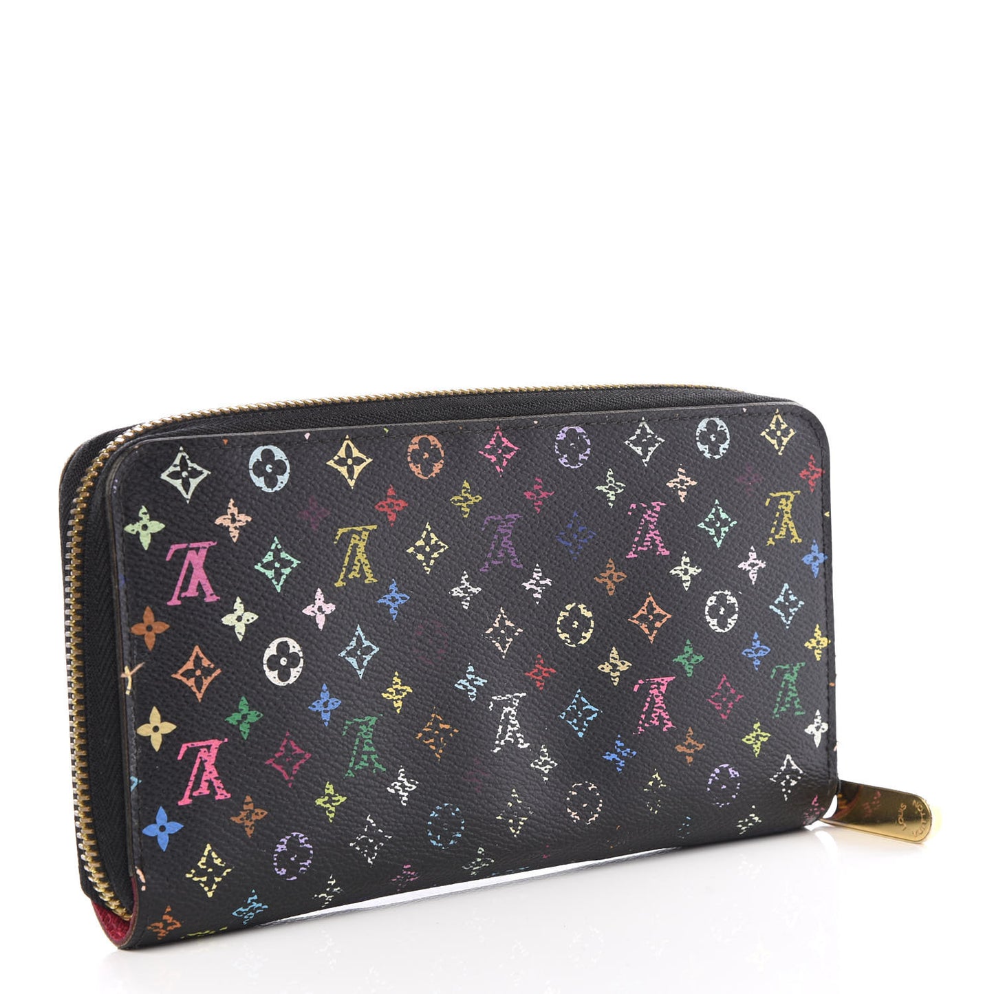 Monogram Multicolor Zippy Wallet Black Grenade
