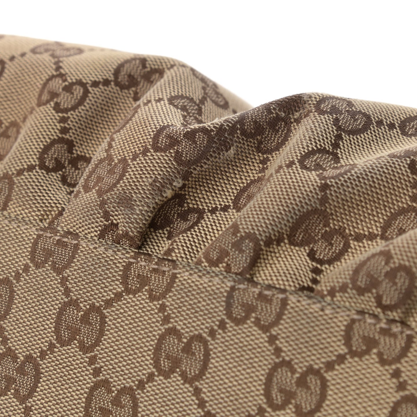 Monogram Medium D Gold Ring Hobo Dark Brown