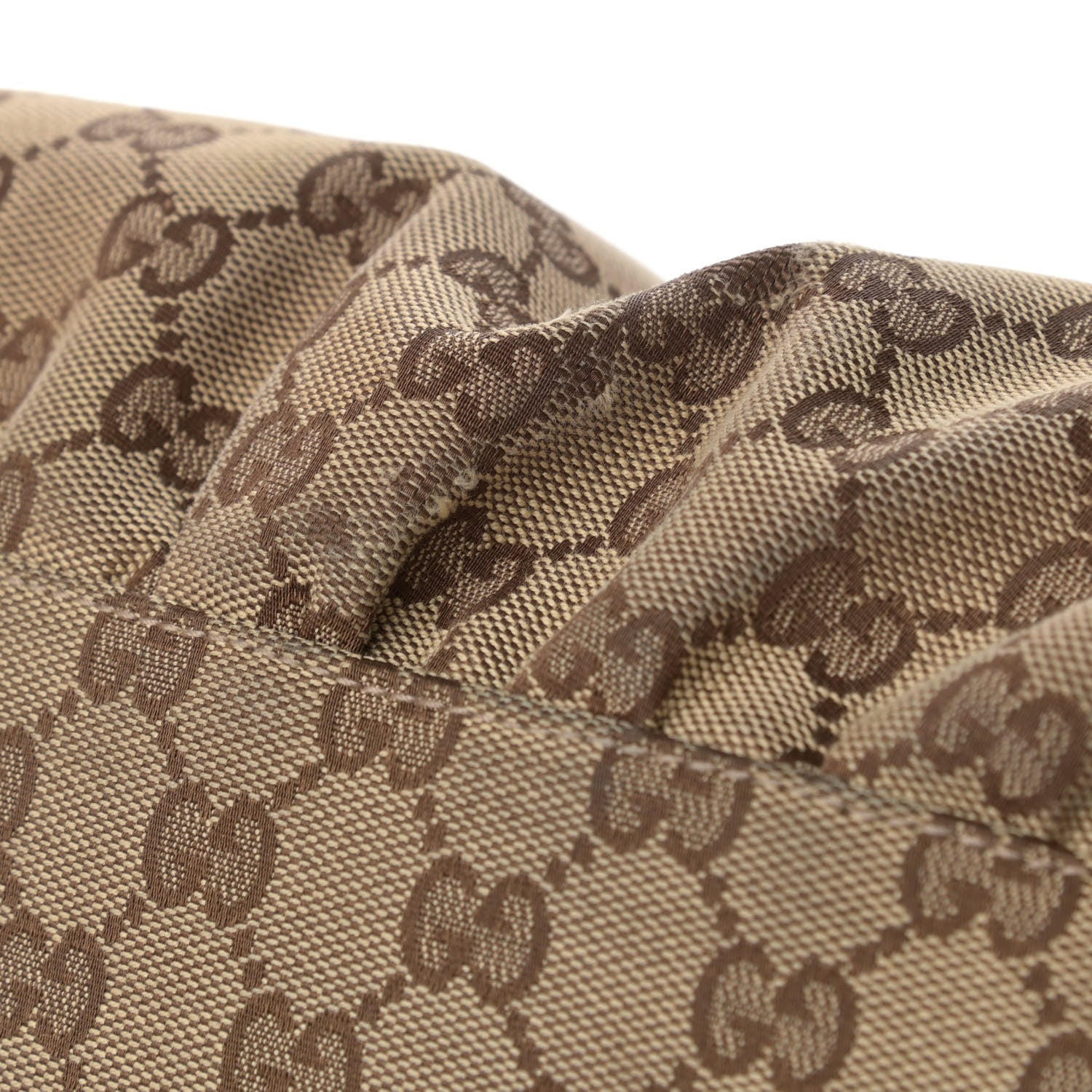 Gucci Monogram Medium D Gold Ring Hobo Dark Brown 14 of 18