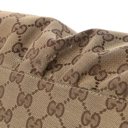 Gucci Monogram Medium D Gold Ring Hobo Dark Brown 14 of 18