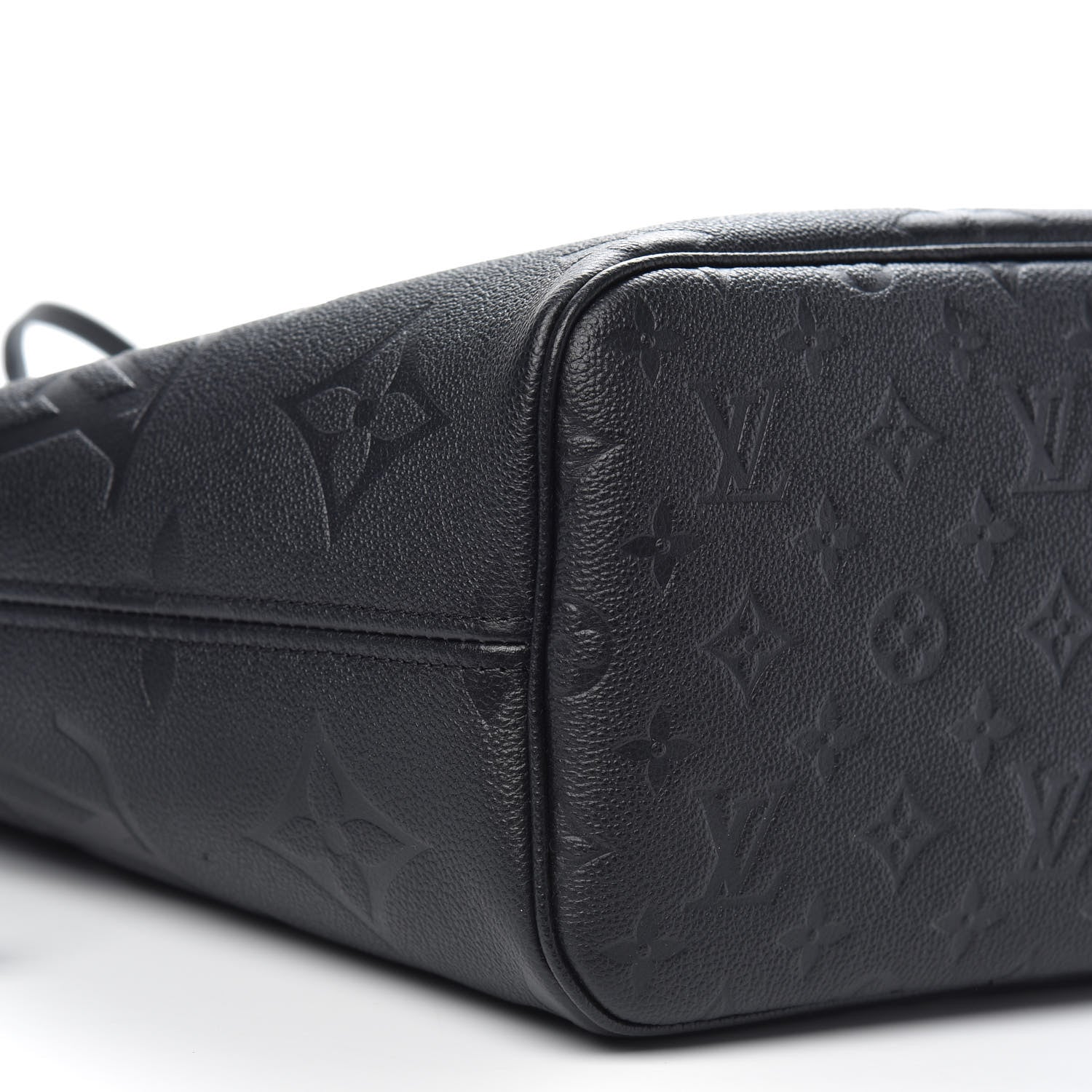 Louis Vuitton Empreinte Monogram Giant Neverfull MM Black 7 of 10