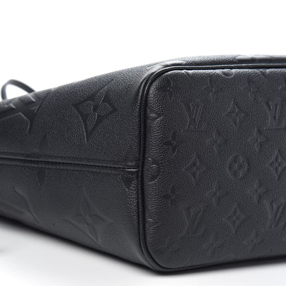 Louis Vuitton Empreinte Monogram Giant Neverfull MM Black 7 of 10