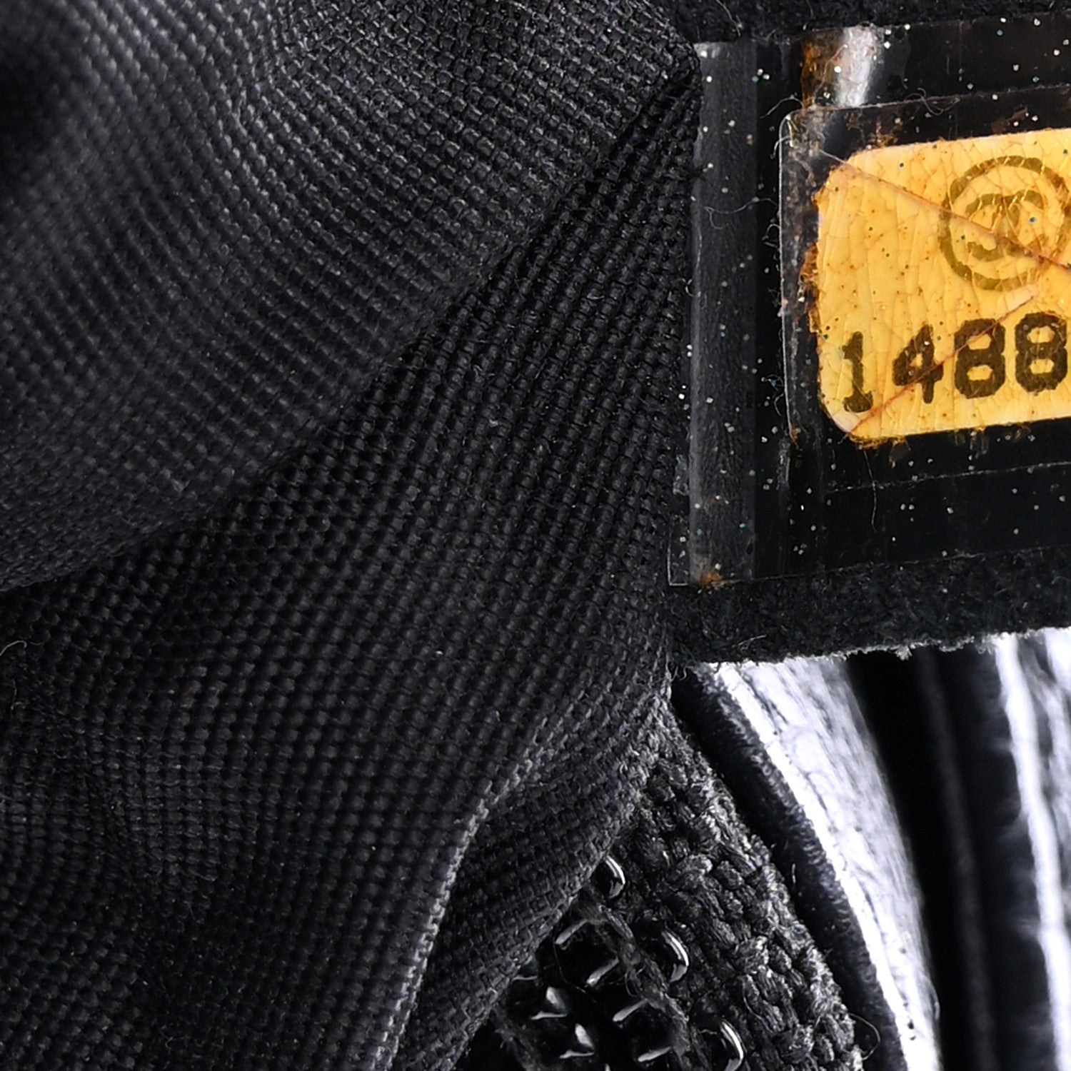 Chanel Caviar Half Moon Wallet On Chain WOC Black 8 of 12