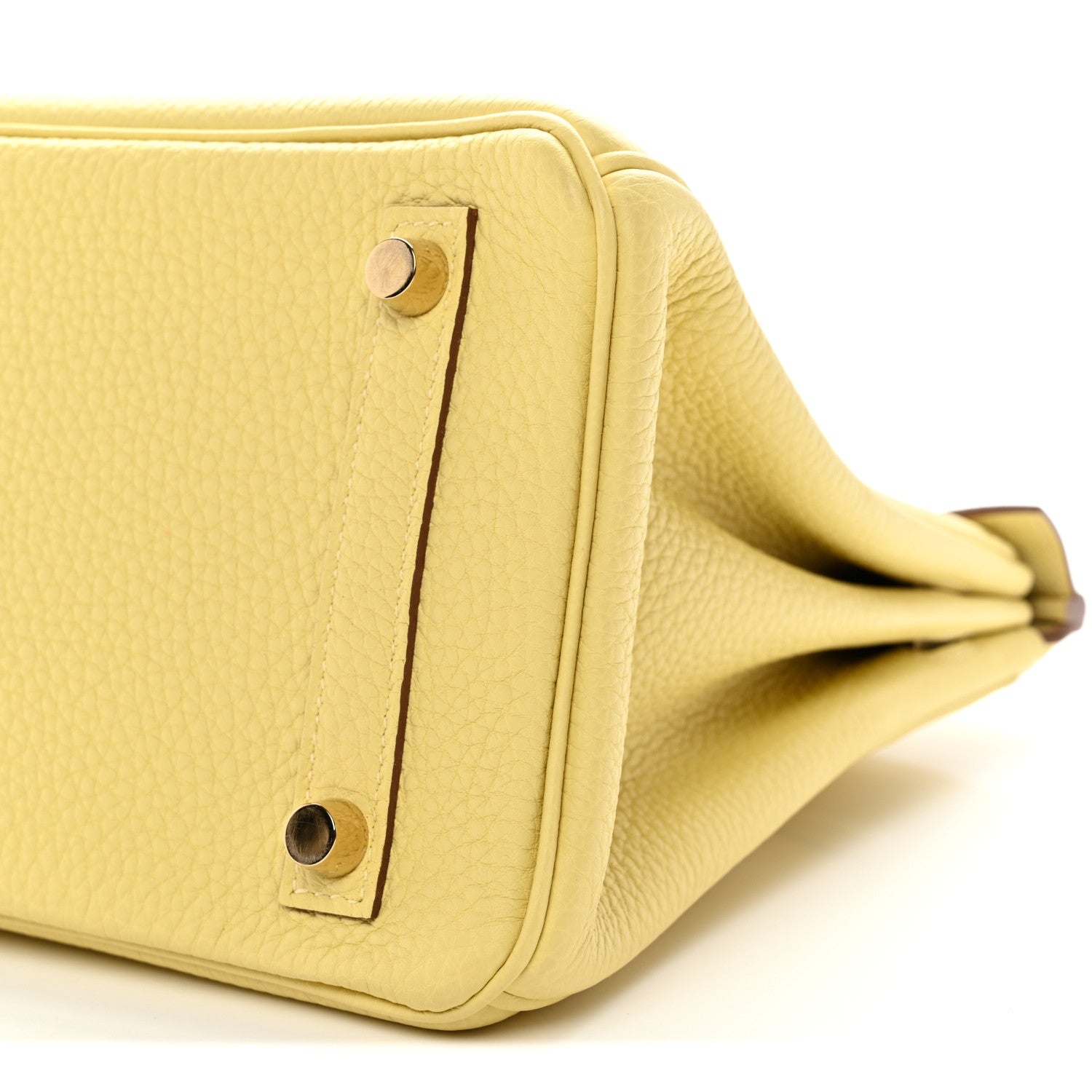 Hermes Togo Birkin 25 Jaune Poussin 10 of 11
