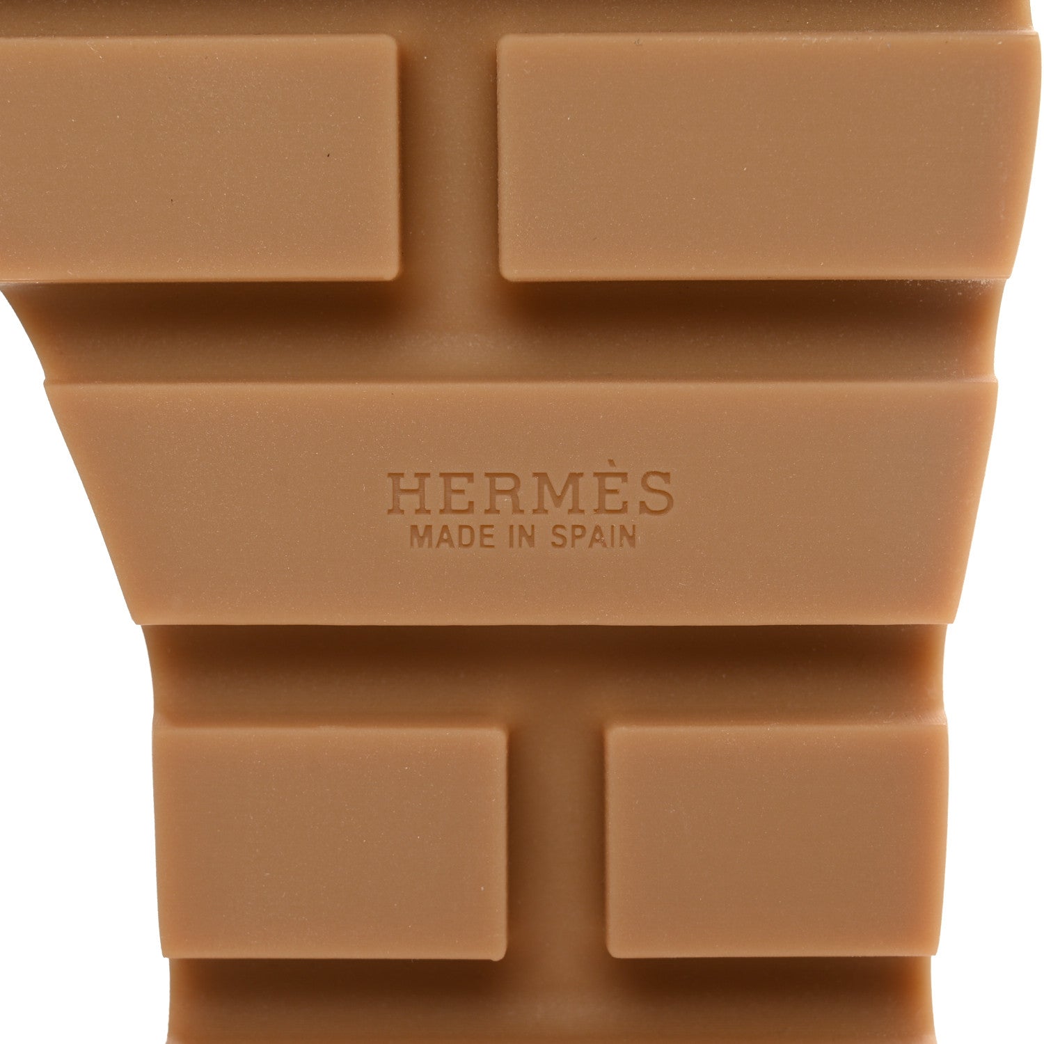 Hermes Calfskin Cork Eze 30 Sandals 40 Gold 6 of 9