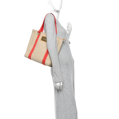 Louis Vuitton Toile Antigua Cabas MM Beige 2 of 10