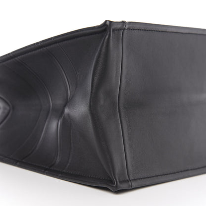 Christian Dior Calfskin Embossed Medium Book Tote Black 7 of 10