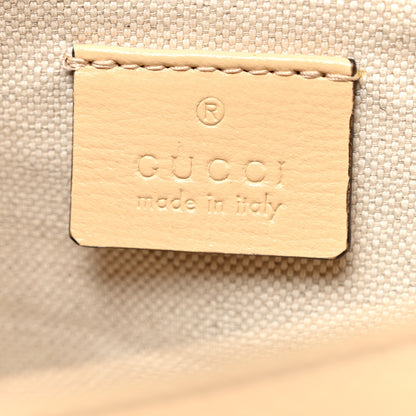 Gucci Azalea Calfskin Web Mini Horsebit 1955 Shoulder Bag Bubble Tea 6 of 10