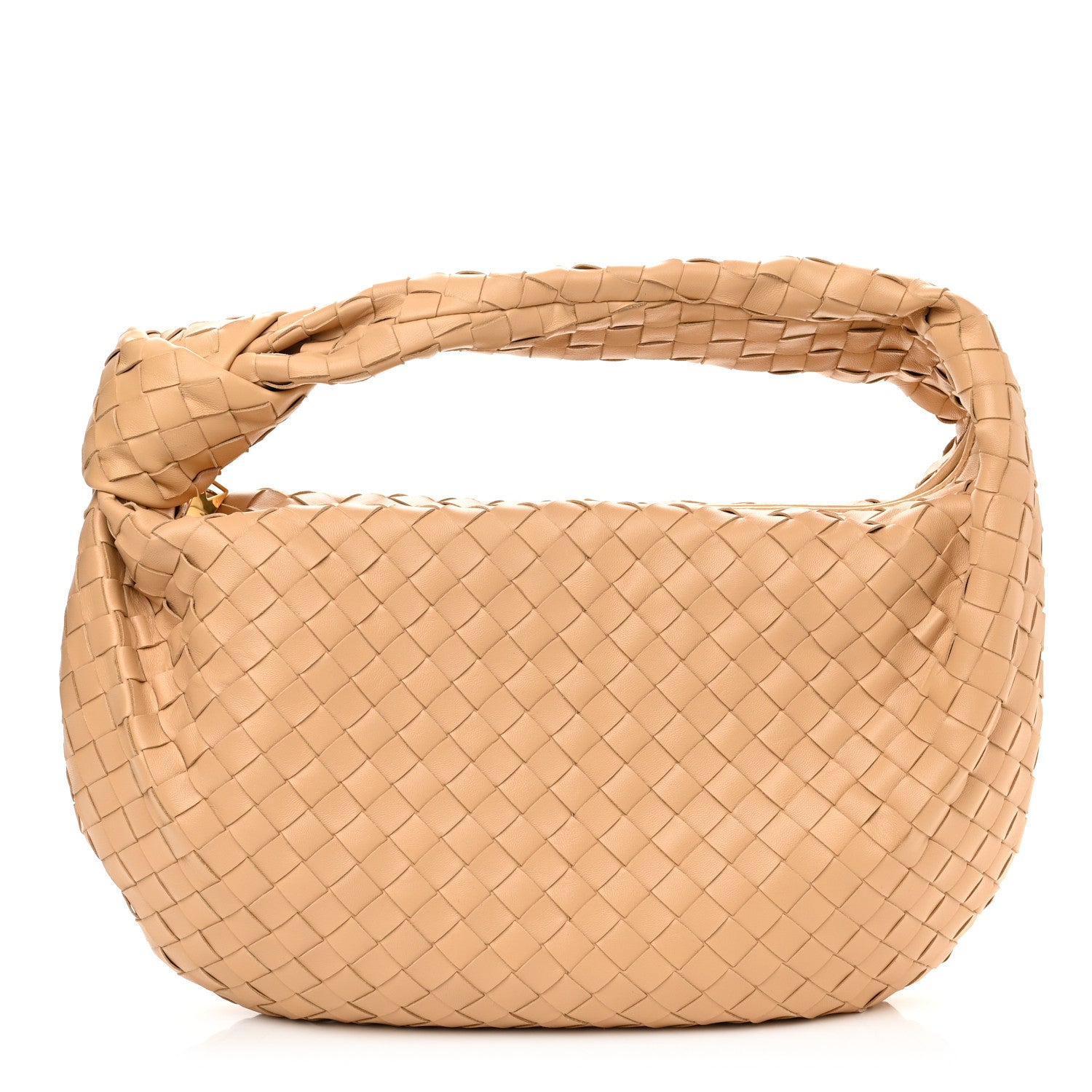 Bottega Veneta Nappa Intrecciato Small Jodie Hobo Almond 1 of 10