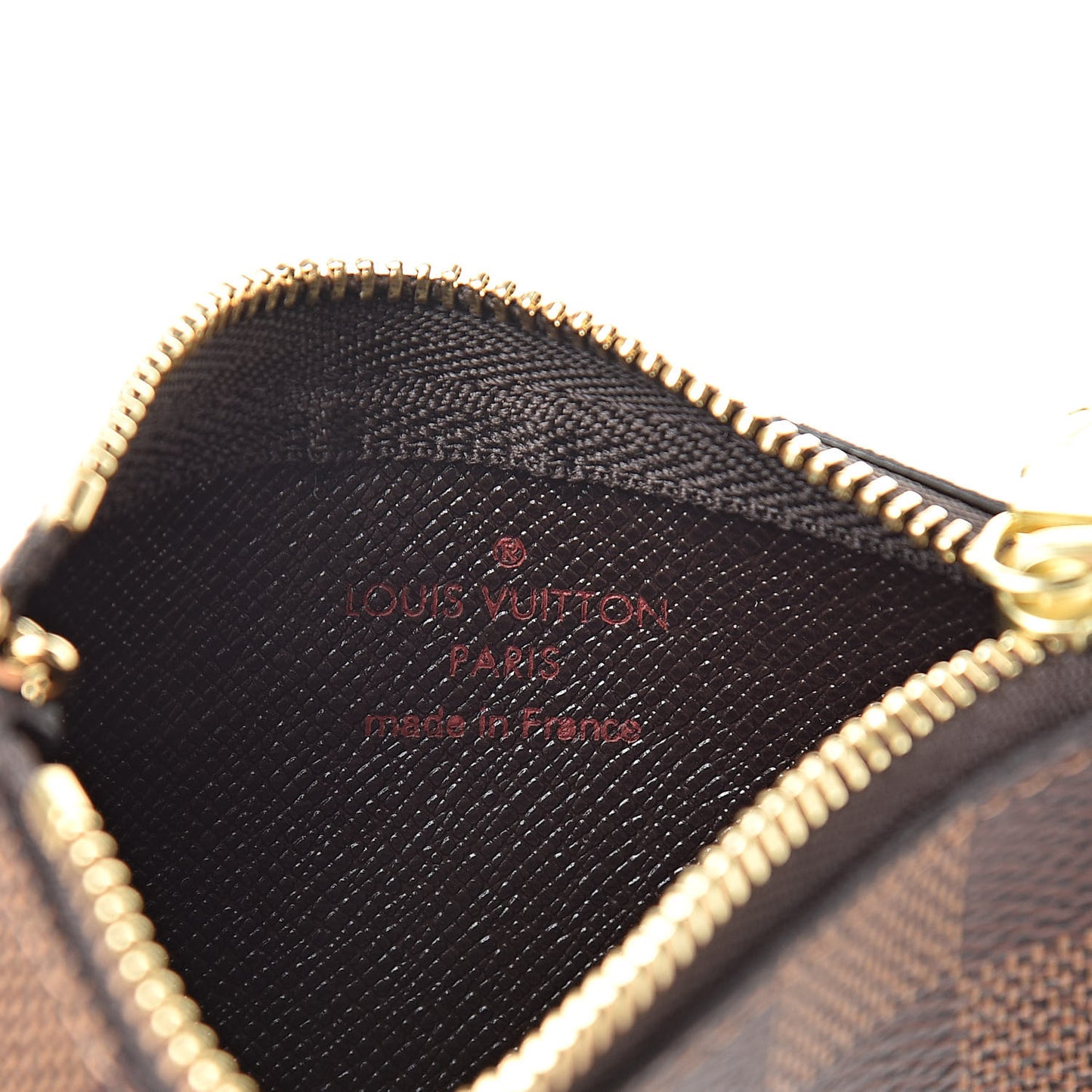 Damier Ebene Key Pouch