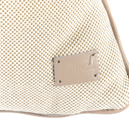 Hermes Cotton Canvas H Infini Pillow Sable 3 of 3
