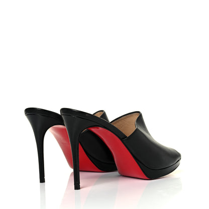 Christian Louboutin Nappa Pigamule 100 Slide Sandals 35.5 Black 4 of 7