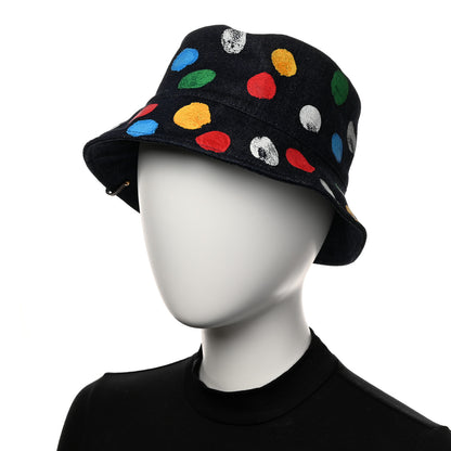 Louis Vuitton LOUIS VUITTON LV x YK Monogram Dots Bucket Hat 2 of 10