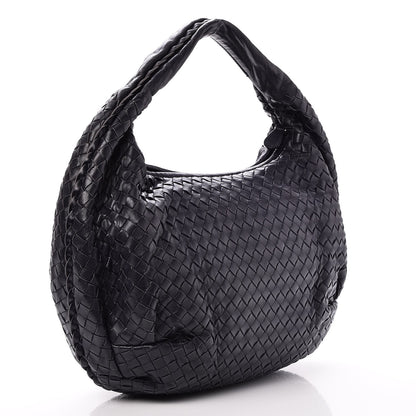 Bottega Veneta Nappa Intrecciato Medium Belly Veneta Hobo Ink 3 of 8