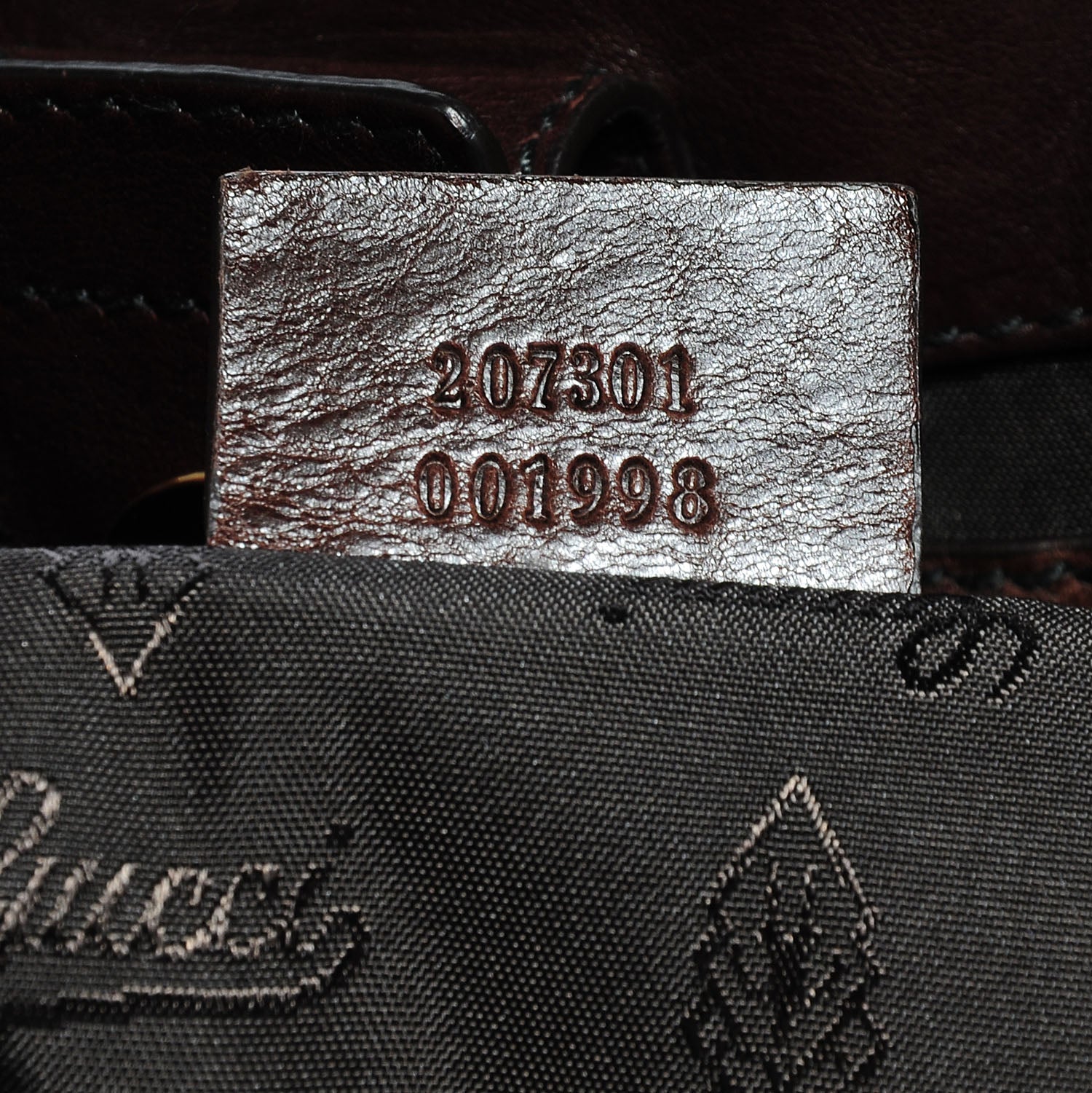 Gucci Leather Suede Fringe Large Babouska Tote Brown 8 of 8