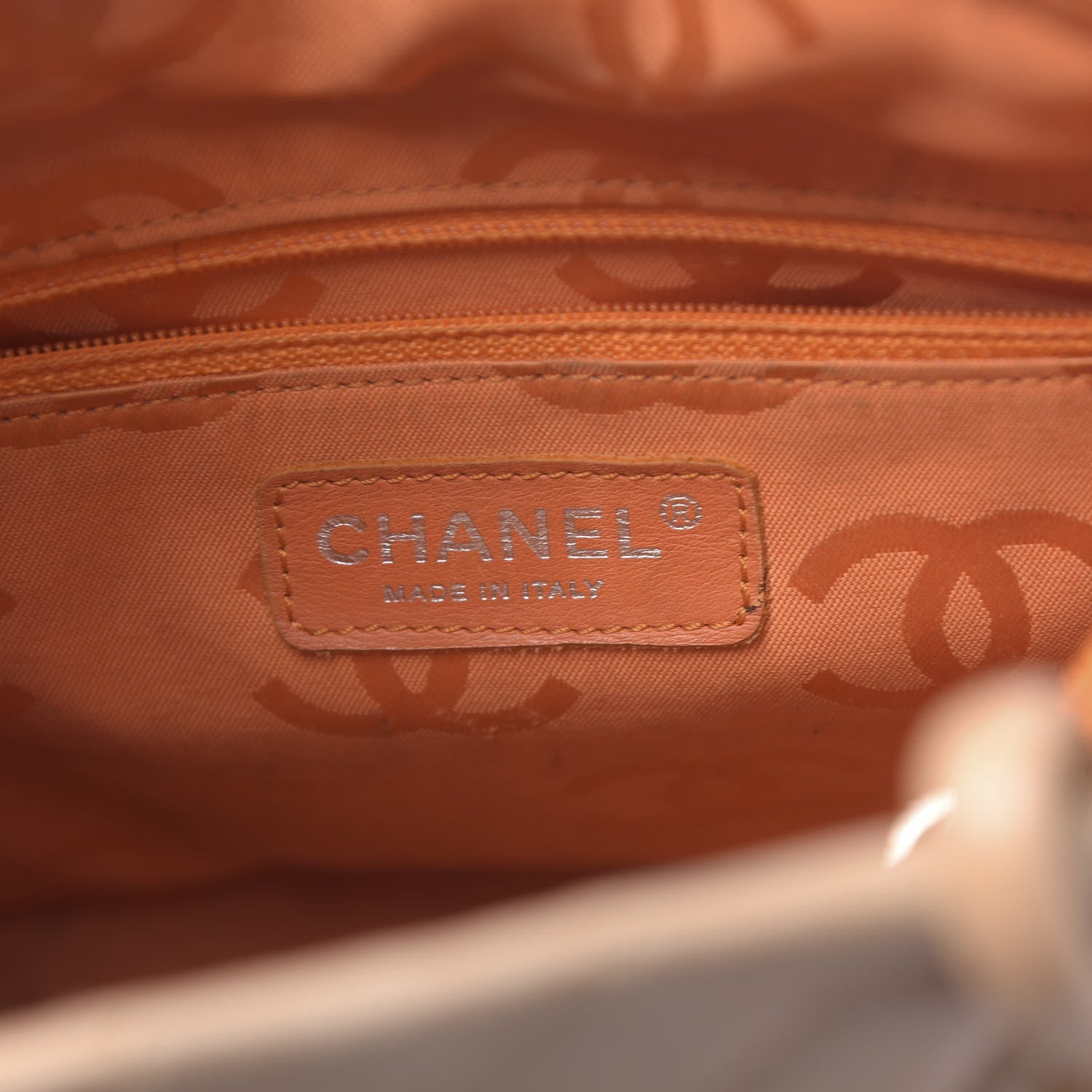 Chanel Calfskin Quilted Medium Cambon Tote Beige 6 of 16