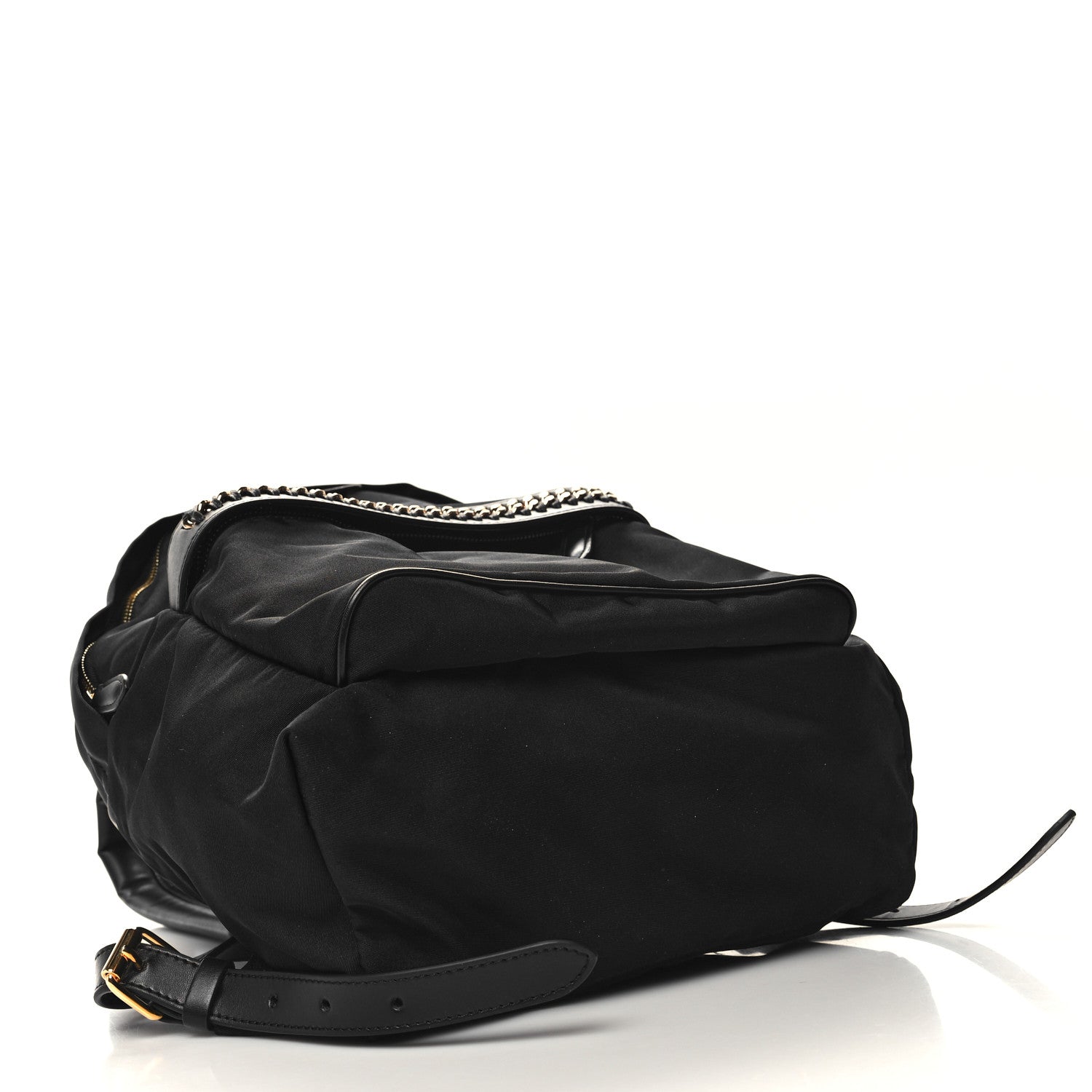 Stella McCartney Nylon Eco Alter Nappa Mini Falabella GO Backpack Black 4 of 9