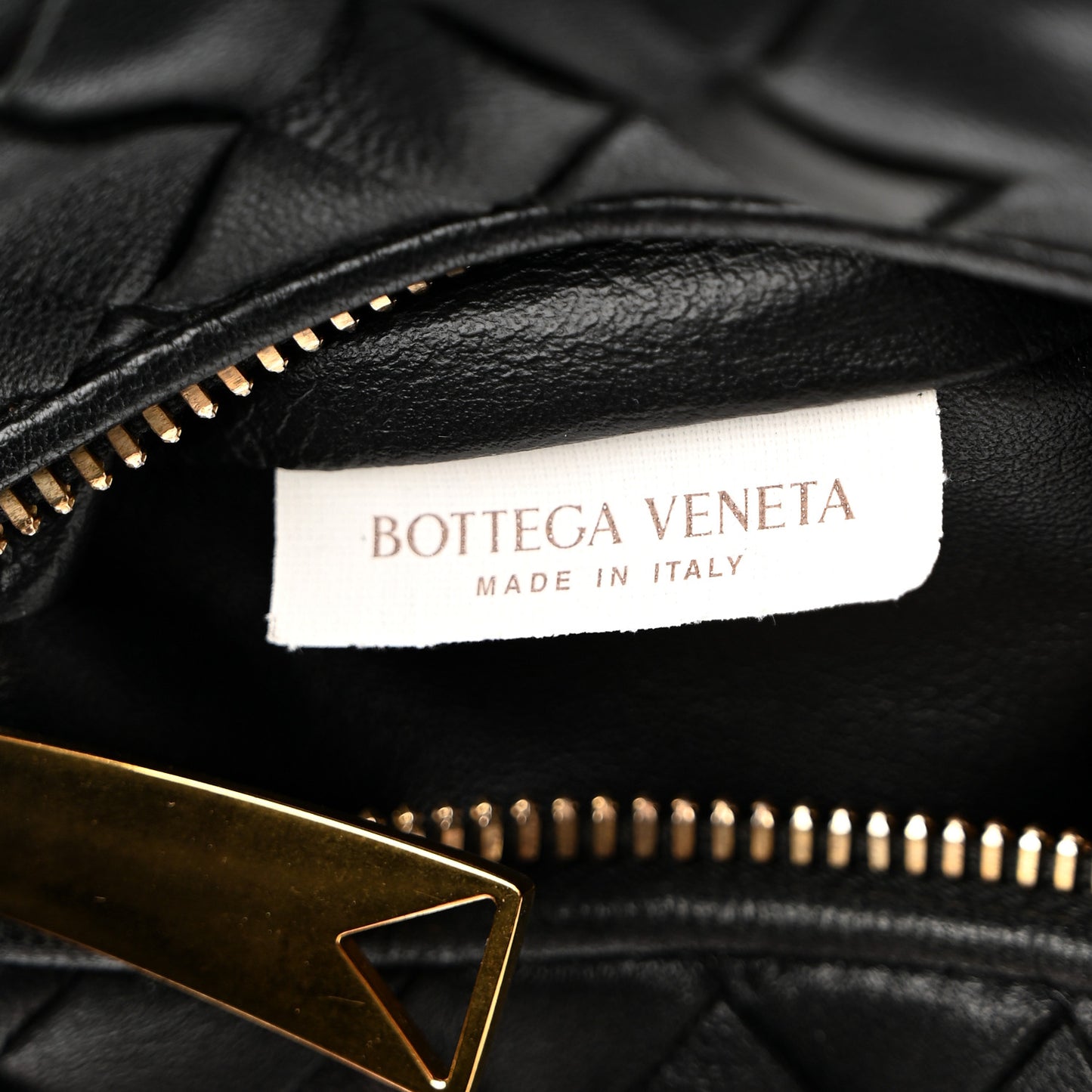 Nappa Intrecciato Mini Jodie Black