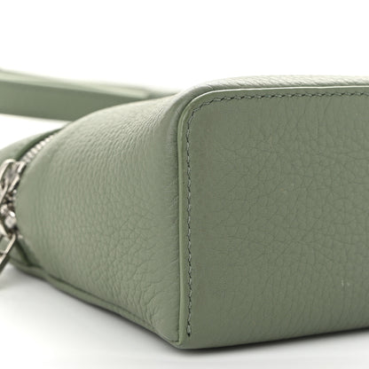 Loro Piana Grained Calfskin L19 Extra Pocket Pouch Sage Brush Leaves 8 of 9