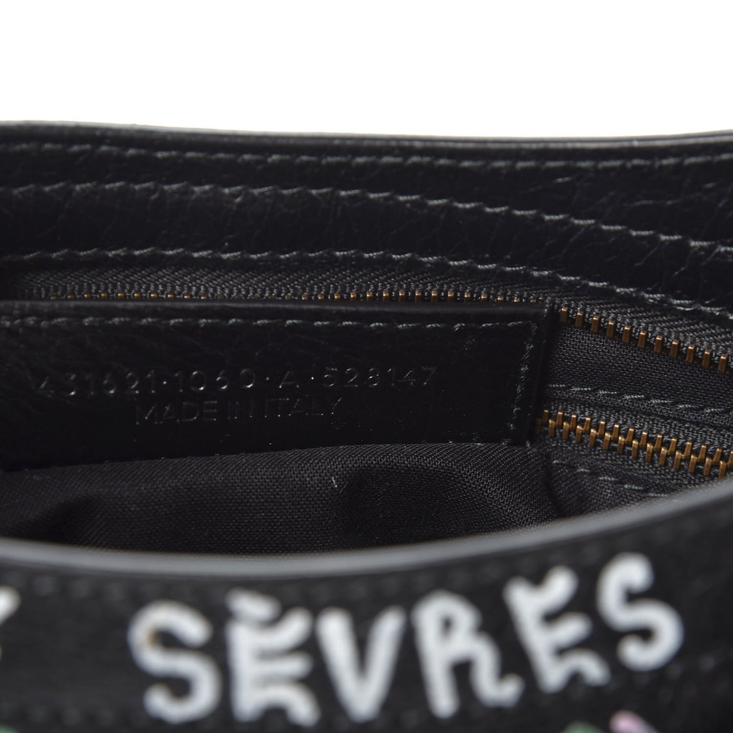 Agneau Graffiti All Over Classic Hardware S City Black Multicolor