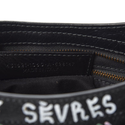 Balenciaga Agneau Graffiti All Over Classic Hardware S City Black Multicolor 8 of 10