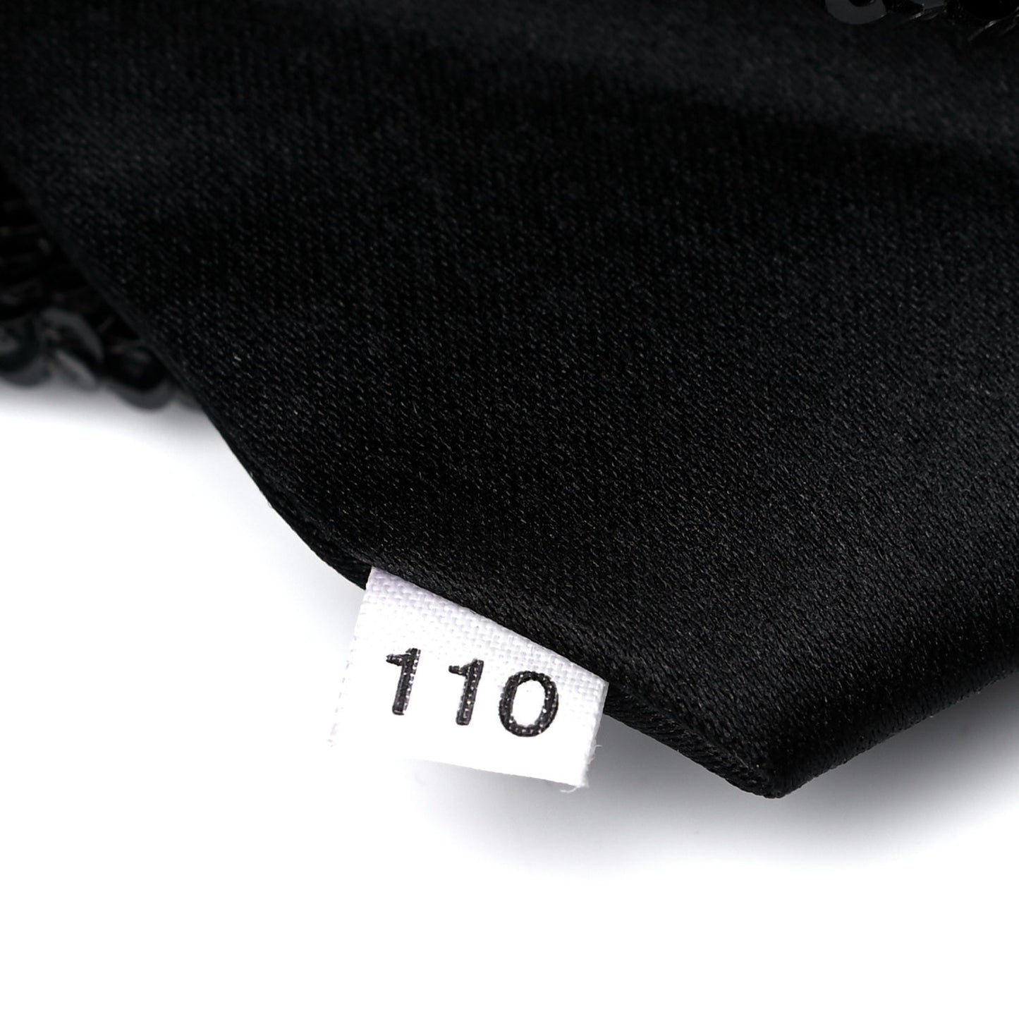 Sequin Pochette Clutch Black